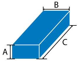 Tool Steel Ground Flat stock cross section